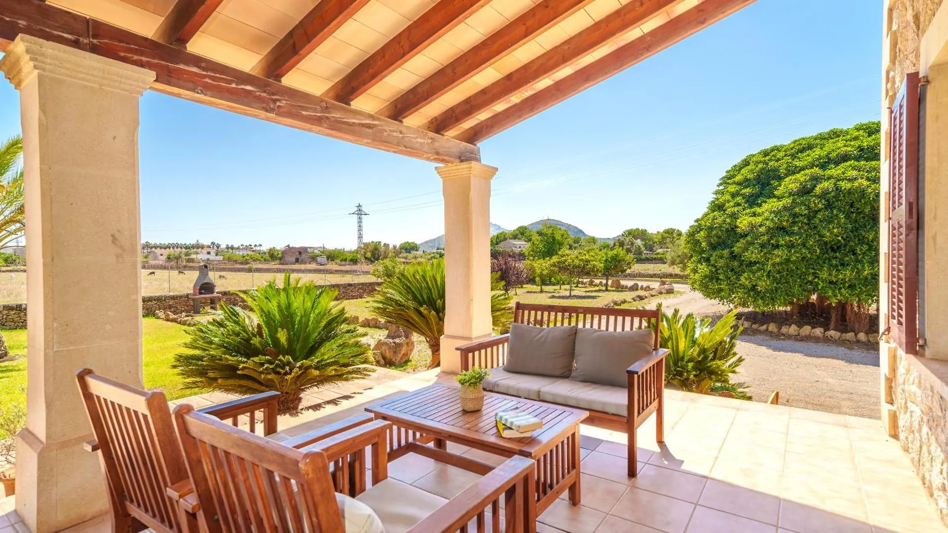 Villa Can Mosca, Garden And Swimming Pool Close To Beach الكوذيا